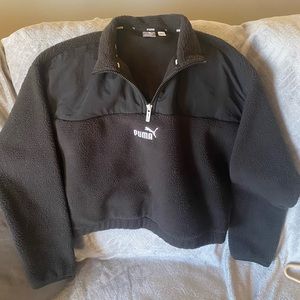 Puma brand  crop top sweater fits small